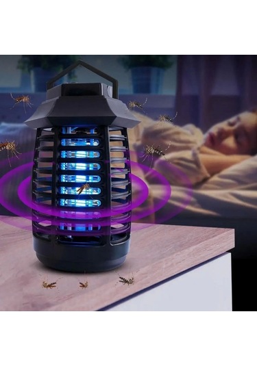 Bfs Tutma Ve Asma Saplı Ledli Sinek Makinası 2w Sinek Öldürücü Uv Mor Işıklı Aparat