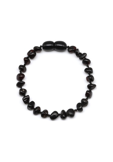 Damla Kehribar Bebek Diş Bileklik 14 Cm