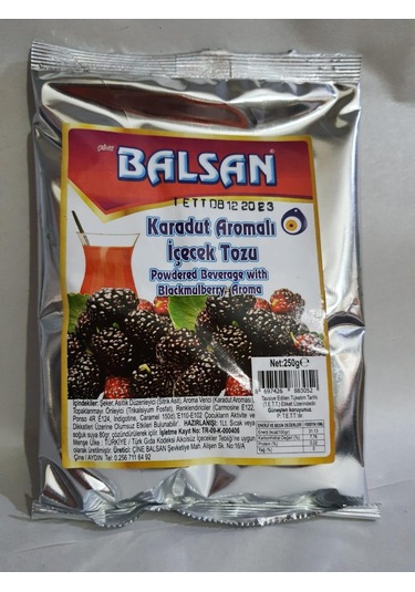 Balsan Toz Karadut Sıcak İçecek Çay  250 G