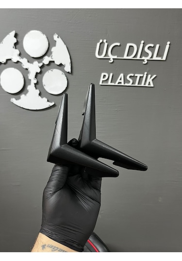 Citroen C3 Panjur Arması Siyah 3d Baskı 1 Set