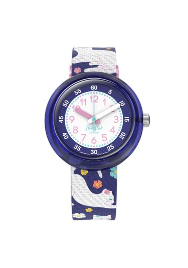 Flik Flak Fpnp164 Çocuk Kol Saati Kedi Lacivert