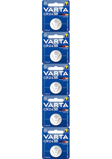 Varta CR2430 3 V 5’li Lityum Pil