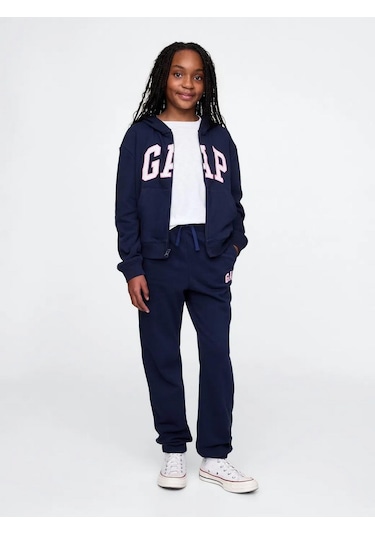 Gap 746745000 V-frch Ft Logo Jgr Kız Çocuk Eşofman Altı Lacivert