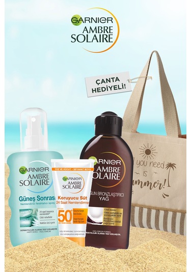 Garnier Ambre Solaire Güneş Sonrası Nemlendirici Ferahlatıcı Sprey 200 ML