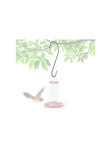 Suntek 3 Adet S Şekilli Sinek Kuşu Besleyici Kanca Bahçe