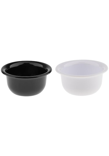 Suntek Beyaz Plastik Erkek Tıraş Kupa Kase Berber Sakal