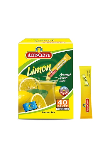 Altıncezve Limon Aromalı Tek İçimlik İçecek Tozu 40 x 1.5 G