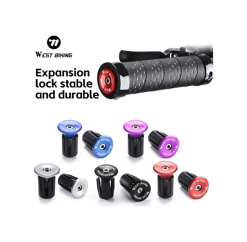 Willowhaven West Bıkıng Bisiklet Gidon Ucu Tıpa - Siyah Takım Aletsiz Montaj