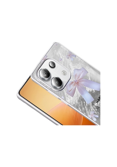 Xiaomi Redmi Note 13 Pro 4g Kılıf Desenli Zore Mep Kapak Gold Leopar
