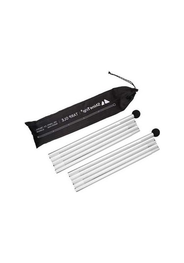 Ebitda Leke Geçmez Hafif Alüminyum Kamp Çadırı Direği - Katlanabilir, Taşınabilir Ve Dayanıklı Gümüş Gümüş