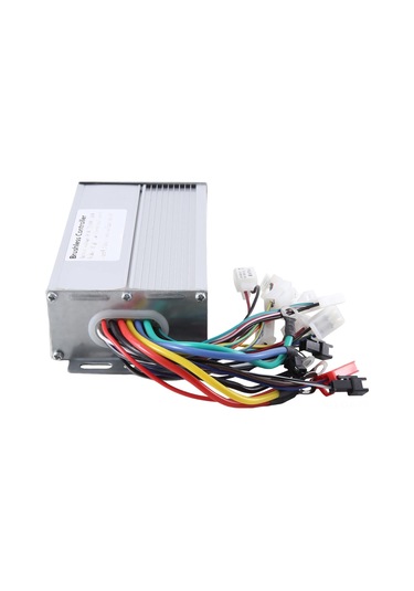 Xindoker Gümüş Renkli 12 Borulu Çift Modlu Elektrikli Cihaz - 48v-72v 1000w-1500w Hızlı Sürekli Motor Gümüş