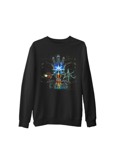 Kreator - Cause For Conflict Siyah Erkek Kalın Sweatshirt