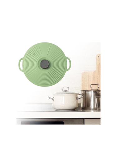 Suntek Isıya Dayanıklı Silikon Tencere Kapağı, Gıda Saklama