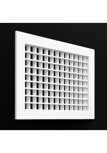 10x10 Çift Sıra Paralel Damperli Üfleme Menfezi