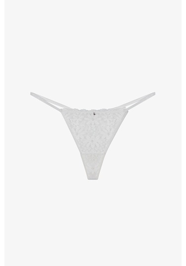 Penti Kırık Beyaz Lace Dantel String Külot