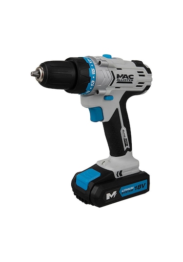 Mac Allister MMSCD18-Li-2 Çift Akülü 18 V 1.5 Ah Darbeli Matkap