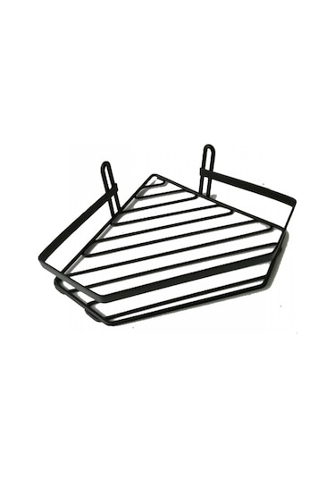 Lider Tek Raf Şampuanlık Paslanmaz Çelik Siyah