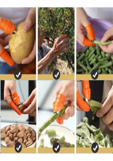 Pratik Baş Parmak Sebze Kesme Ayıklayıcı Royaleks-1277