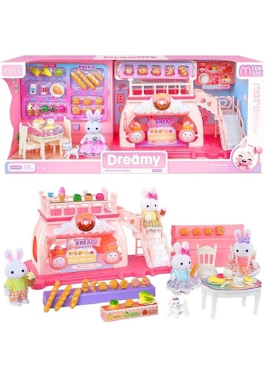 Bay Dreamy Mini Sevimli Arkadaş Tavşan Büyük Fırın Seti