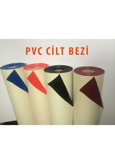 PLASTİK CİLT KAPLAMA BEZİ 3 MT KIRMIZI RENK