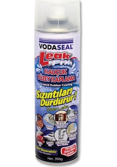 Vodaseal Leak Fix Kauçuk Izolasyon Spreyi 396 Gr Şeffaf