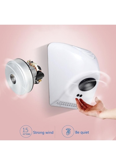 Lebıhmurah Bf1151 800w Hava El Kurutma Makinesi Otomatik Kızılötesi Sensör Ticari Banyo Ev Otel -