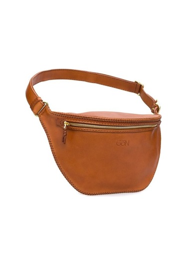 Gön Sofa Taba Deri Kadın Bel Çantası 04 173 Sofa 001