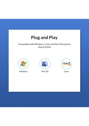 Yüksek Hızlı 4 Portlu Usb 2.0 Hub Siyah