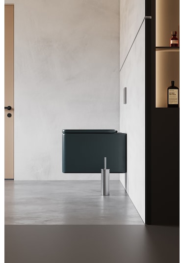 Zift Unique Paslanmaz Çelik Satine Yüzey Tuvalet  Fırçası