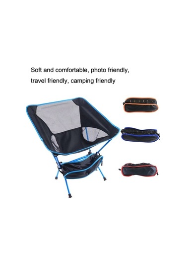 Novahub Açık Kamp Salonu Plaj Sandalyesi, Koyu Mavi, Boyut:katlanır Mor Sandalye Mor