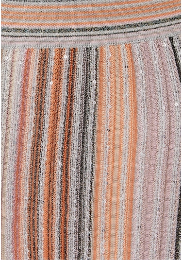 Missoni Işıltılı Triko Düz Pantolon Pembe