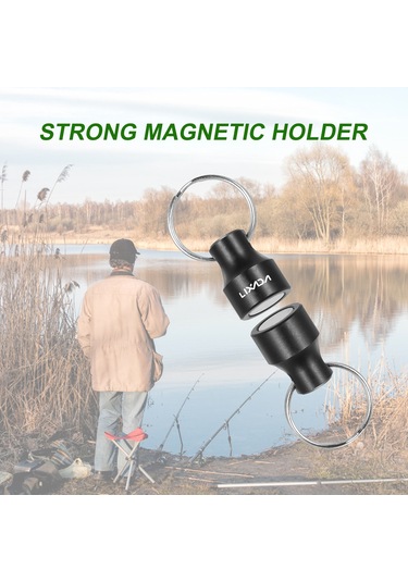 3 Adet Lixada Sinek Balıkçılık Manyetik Net Serbest Y4963r-3 Kırmızı 3 Parça