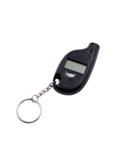 Taşınabilir Dijital Ekran Araba Lastiği Hava Basıncı Ölçer Mini Lastik Basıncı Test Cihazı Ölçme Aracı Anahtarlık İle