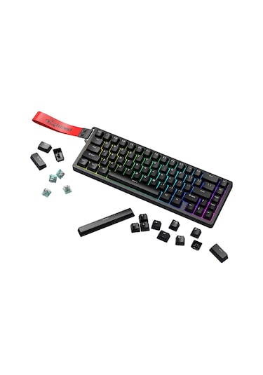 F68 Pro Oyun Klavyesi Manyetik Switch 3 Modlu Kablosuz Bluetooth Kablolu, 8k/1k Rgb Klavye