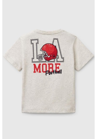 United Colors Of Benetton Erkek Çocuk T Shirt Gri 3ı1xg10ıj-1415 Gri