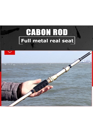 MSO 2.1M Yüksek Çift Tepe Çubuklu Karbon Olta Kamış