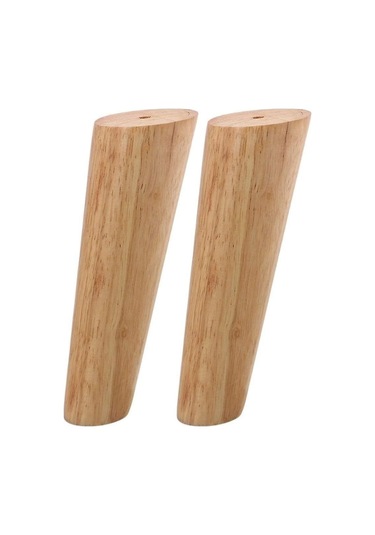 Ahşap Mobilya Ayakları - Ahşap Mobilya Ayakları - 4 Ahşap Mobilya Ayağı - 15 Cm Masif Konik - Ahşap Bank Ayakları - Yedek Mobilya Diğer