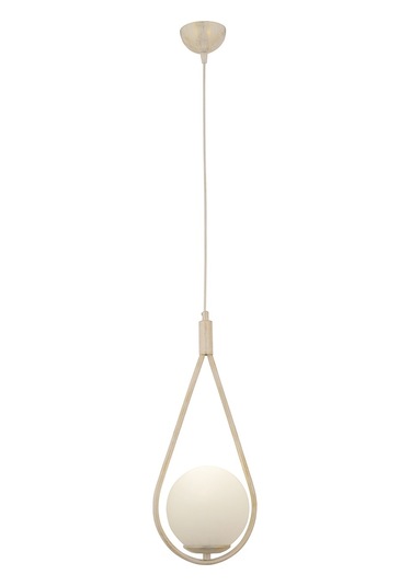 Mirza Tekli Beyaz Silme Sarkıt Beyaz Camlı Modern Sarkıt Mutfak Salon Sarkıt Avize Beyaz