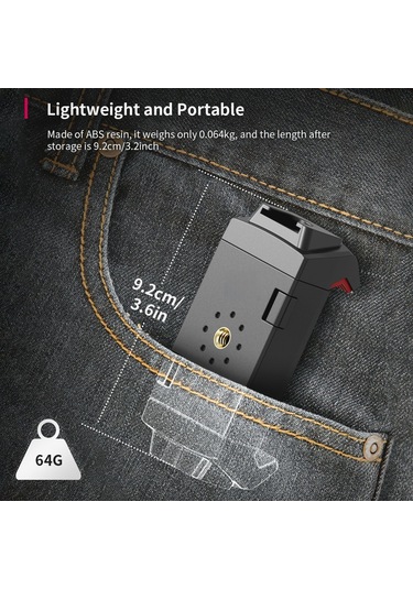 Mufunye Abs Malzeme Cep Telefonu Ve Tablet Tutucu, Üstte Soğuk Ayakkabı Bağlantısı, Şarj Esnekliği, 1/4 İnç Vida Delikli, Siyah