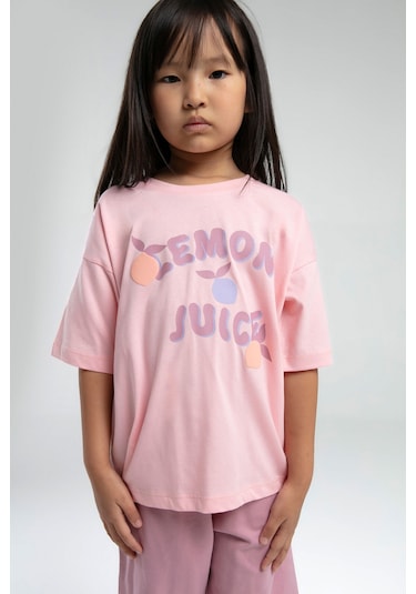 Rolypoly Kız Çocuk Pembe Bermuda Takım 5274-47640 Pembe
