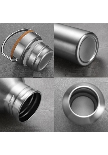 Pazly Suntek Su Spor Şişesi Pp Paslanmaz Çelik 350ml Bisiklet Gri Kapak Lw Gri