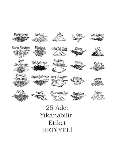 Porsima 1174 12'li Etiketli Renkli Kapaklı Gıda Saklama Kabı Seti