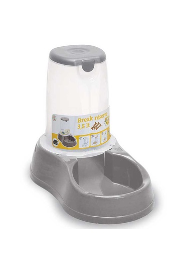 Stefan Mamalık 3,5 Litre Gri 38x22,5x30cm