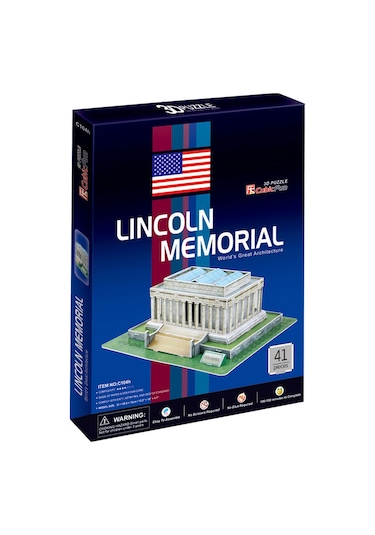 Cubicfun 3d Puzzle Lincoln Anıtı Usa C104h