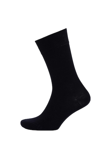 DeFacto Erkek Dikişsiz Baklava Desenli Ultra Soft 2'li Bambu Premium Uzun Çorap D3775AXNSNV2