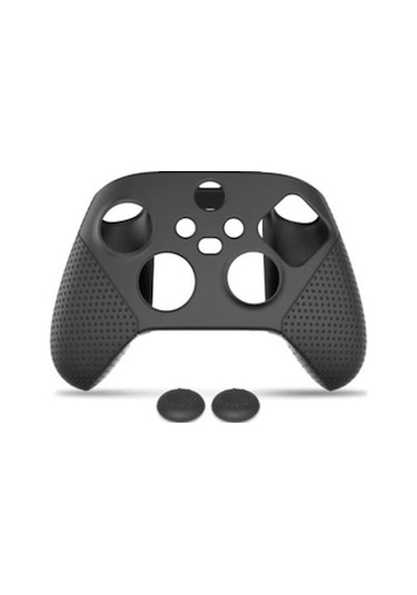 Comse Xbox Series S X Silikon Kılıf Analog 9. Nesil Uyumlu Koruyucu Set