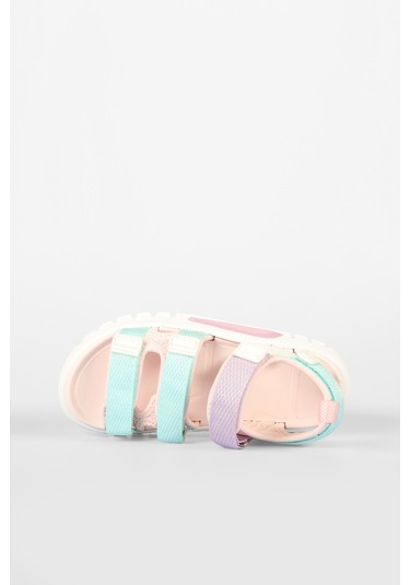 Vicco Cube Çocuk Rahat Sandalet Pudra