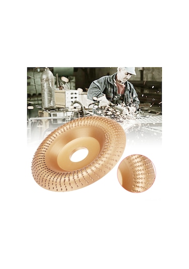 Reedark 2 Adet 100mm Ahşap Şekillendirme Ve Taşlama Diski - 16mm/22mm Mil Çapı Seçenekli