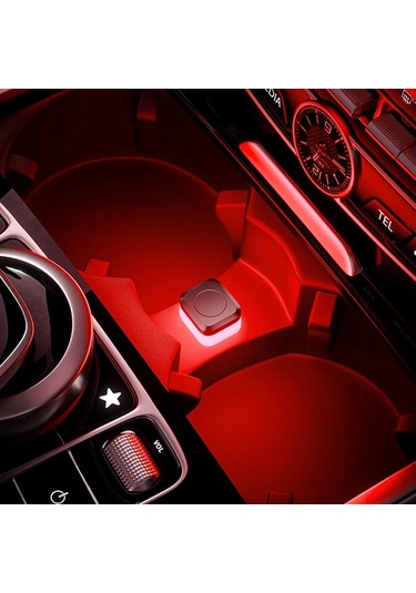 Yeni Evrensel Usb Araba Iç Ortam Atmosferi Işık Led Sinyal Işıkları Otomatik Red 1 Piece Set