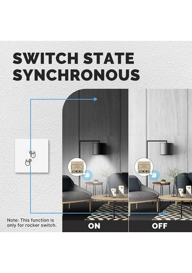 Createtech Wifi Uzaktan Tuya Ses Modülü Kontrolü Işık Anahtarı Akıllı Ev Otomasyonu İçin - Tuya Dıy Dimmer Cihazları Pc Kontrol Tuya Wifi